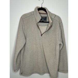 True grit 1/4 zip long sleeve shirt pull over jacket medium weight